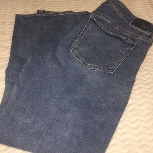 American Eagle distressed denim